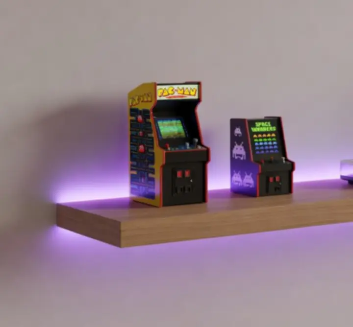 Klimat łączący styl retro z nowoczesnym gamingiem